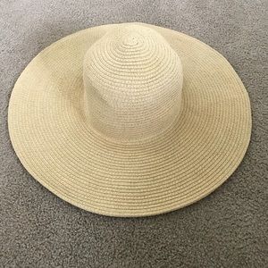 J. Crew Classic Straw Floppy Hat